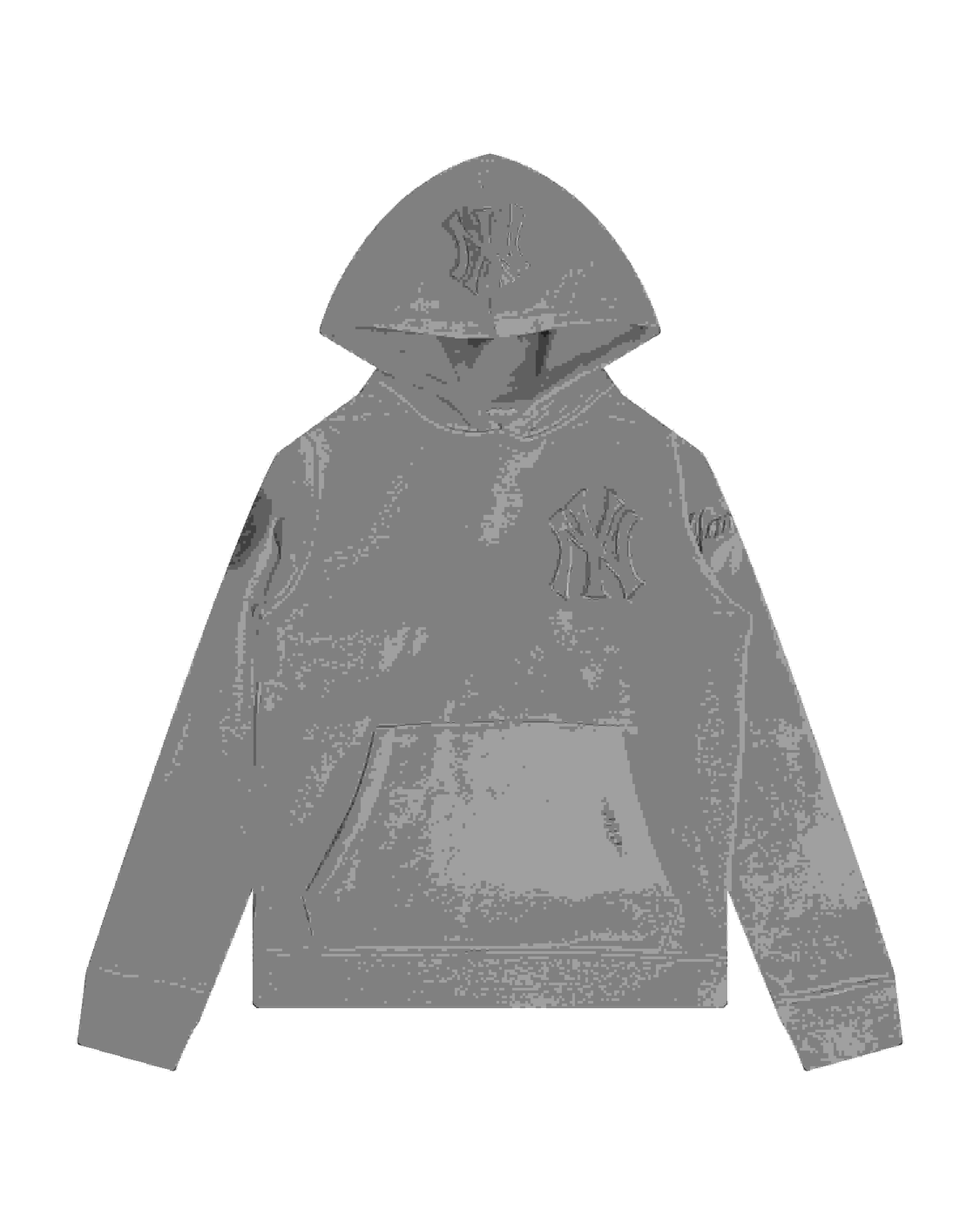 Pro Standard MLB New York Yankees Neutral Big Boys' Khaki Fleece Pullover Hoodie